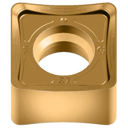 Walter Milling Inserts, unit: metric, hand: neutral, grade: TiAlN+TiN, IC: 0. SNGX0904ZNN-F67 WKP35G